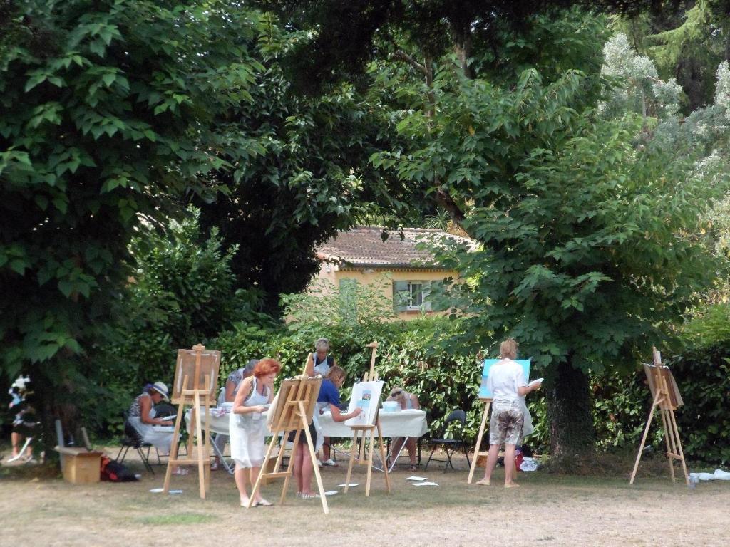 Le Mas Shabanou Bed and Breakfast Roquefort-les-Pins Esterno foto